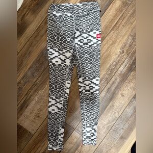 686 Black and White Patterned Leggings